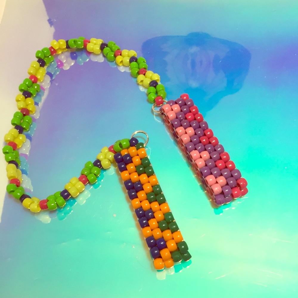 Rave Kandi Cuff Bracelet Leash